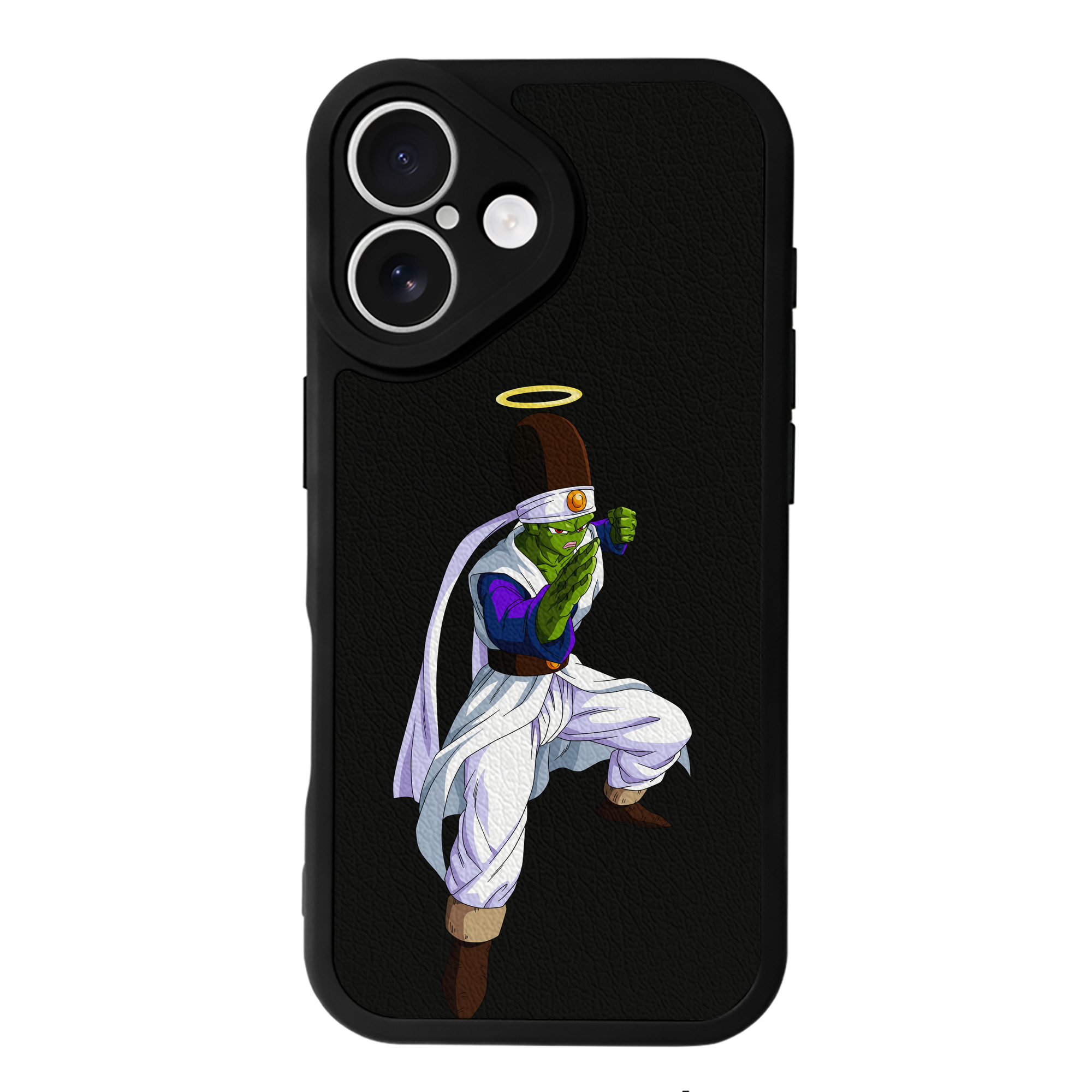 （画像用） ドラゴンボール パイクーハン DRAGON BALL Pikkon 【iPhone 16シリーズ対応】シリコンスマホケース（レザー調） 材質：シリコン